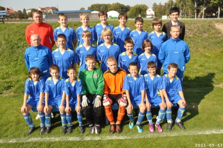 trampkarze młodsi - skład drużyny w sezonie 2011-2012